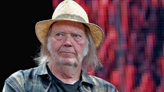 En kopi af Neil Young.